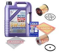 KAMOKA Controllo set Liqui Moly Alta Tecnologia Senza Problemi 5W-40 5L per