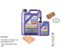 KAMOKA Controllo set Liqui Moly Bassa visciosità 5W-40 6L per BMW Serie 3 318i
