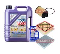 KAMOKA Controllo Set Liqui Moly Leichtlauf 5W-40 5L Per Opel Meriva B