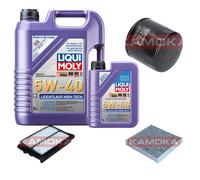 KAMOKA Controllo Set Liqui Moly Leichtlauf 5W-40 6L Per Suzuki Baleno 1.0