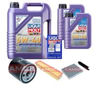 KAMOKA Controllo set Liqui Moly Leichtlauf 5W-40 7L per Dacia Duster