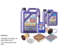 KAMOKA Controllo set Liqui Moly Leichtlauf 5W-40 7L per Opel Meriva B