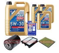 KAMOKA Controllo set Liqui Moly Long Life 3 5W-30 8L per Suzuki Grand Vitara
