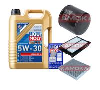 Kamoka Controllo Set Liqui Moly Longlife 3 5W-30 5L per Suzuki Baleno