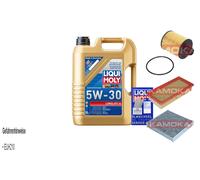 Kamoka Controllo Set Liqui Moly Longlife 3 5W-30 5L per Suzuki Swift (IV