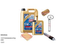 Kamoka Controllo Set Liqui Moly Longlife 3 5W-30 6L per BMW Serie 3er 318i