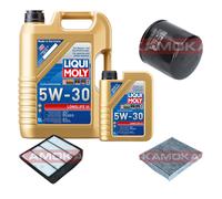 KAMOKA Controllo Set Liqui Moly LONGLIFE 3 5W-30 6L Per Suzuki Vitara 1.4 T