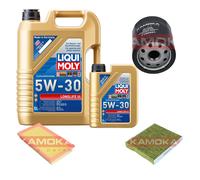 KAMOKA Controllo Set Liqui Moly LONGLIFE 3 5W-30 6L Per Toyota C-HR 1.2