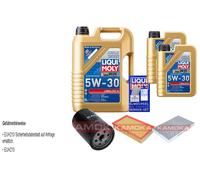 KAMOKA Controllo Set Liqui Moly LONGLIFE 3 5W-30 7L Per Audi A6 2.6 2.3 2.8