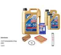 KAMOKA Controllo Set Liqui Moly LONGLIFE 3 5W-30 7L Per BMW 3 Serie 318i 316i