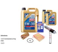Kamoka Controllo Set Liqui Moly Longlife 3 5W-30 7L per BMW 3er