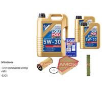 Kamoka Controllo Set Liqui Moly Longlife 3 5W-30 7L per BMW X1, Xdrive18d