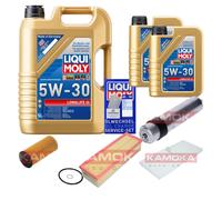 KAMOKA Controllo Set Liqui Moly LONGLIFE 3 5W-30 7L Per BMW X3 xDrive20d