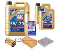KAMOKA Controllo Set Liqui Moly LONGLIFE 3 5W-30 7L Per VW Passat Variant