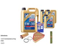 KAMOKA Controllo Set Liqui Moly LONGLIFE 3 5W-30 8L Per BMW 3er Touring 325d