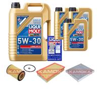 KAMOKA Controllo Set Liqui Moly LONGLIFE 3 5W-30 8L Per VW Passat Variant