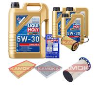 KAMOKA Controllo Set Liqui Moly LONGLIFE 3 5W-30 8L Per VW Passat Variant