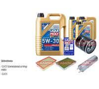 KAMOKA Controllo set Liqui Moly Lunga Vita 3 5W-30 8L per VW Multivan VI 2.0