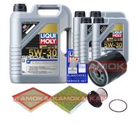 KAMOKA Controllo Set Liqui Moly SPECIAL TEC 5W-30 9L Per Ford Transit Kasten