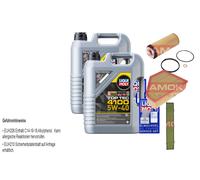 Kamoka Controllo Set Liqui Moly Top Tec 4100 5W-40 10L per BMW 3er Piazzole
