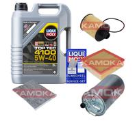 KAMOKA Controllo Set Liqui Moly Top Tec 4100 5W-40 5L Per Opel Corsa D