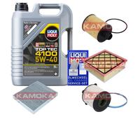 KAMOKA Controllo Set Liqui Moly Top Tec 4100 5W-40 5L Per Opel Meriva B