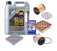 KAMOKA Controllo Set Liqui Moly Top Tec 4100 5W-40 5L Per Opel Meriva B