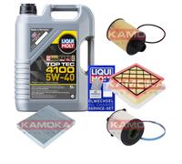 KAMOKA Controllo Set Liqui Moly Top Tec 4100 5W-40 5L Per Opel Meriva B