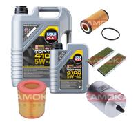 KAMOKA Controllo Set Liqui Moly Top Tec 4100 5W-40 6L Per Audi A6
