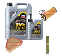 KAMOKA Controllo Set Liqui Moly Top Tec 4100 5W-40 6L Per BMW 3er Touring