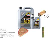 Kamoka Controllo Set Liqui Moly Top Tec 4100 5W-40 6L per BMW X1 3er Tour