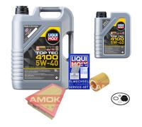KAMOKA Controllo Set Liqui Moly Top Tec 4100 5W-40 6L Per BMW X1 Z4 Roadster