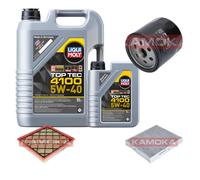 KAMOKA Controllo Set Liqui Moly Top Tec 4100 5W-40 6L Per Chevrolet Cruze