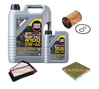 Kamoka Controllo Set Liqui Moly Top Tec 4100 5W-40 6L per Honda Cr
