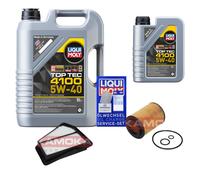 Kamoka Controllo Set Liqui Moly Top Tec 4100 5W-40 6L per Honda Cr-V III