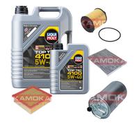 KAMOKA Controllo Set Liqui Moly Top Tec 4100 5W-40 6L Per Opel Corsa D