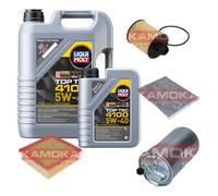 KAMOKA Controllo Set Liqui Moly Top Tec 4100 5W-40 6L Per Opel Corsa D