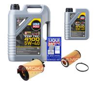 KAMOKA Controllo Set Liqui Moly Top Tec 4100 5W-40 6L Per VW EOS Golf V Audi
