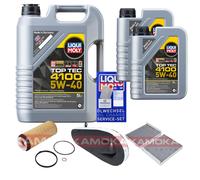 KAMOKA Controllo Set Liqui Moly Top Tec 4100 5W-40 7L Per BMW 5er