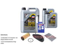 Kamoka Controllo Set Liqui Moly Top Tec 4100 5W-40 7L per BMW Serie 5er