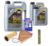 KAMOKA Controllo Set Liqui Moly Top Tec 4100 5W-40 7L Per BMW X1 1Er