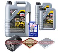 KAMOKA Controllo Set Liqui Moly Top Tec 4100 5W-40 7L Per Chevrolet Cruze