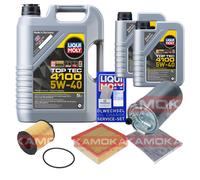 Kamoka Controllo Set Liqui Moly Top Tec 4100 5W-40 7L per di Opel Corsa