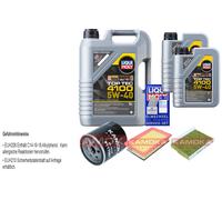 Kamoka Controllo Set Liqui Moly Top Tec 4100 5W-40 7L per Fiat