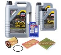 Kamoka Controllo Set Liqui Moly Top Tec 4100 5W-40 7L per Fiat 500