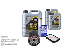 KAMOKA Controllo Set Liqui Moly Top Tec 4100 5W-40 7L Per KIA Cee'D Pro