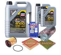 KAMOKA Controllo Set Liqui Moly Top Tec 4100 5W-40 7L Per Opel Corsa D