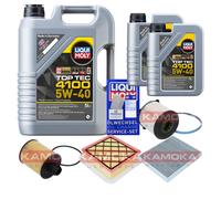KAMOKA Controllo Set Liqui Moly Top Tec 4100 5W-40 7L Per Opel Meriva B