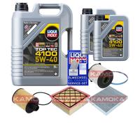 KAMOKA Controllo Set Liqui Moly Top Tec 4100 5W-40 7L Per Opel Meriva B