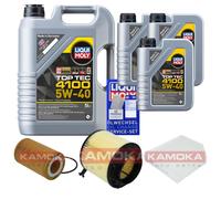 KAMOKA Controllo Set Liqui Moly Top Tec 4100 5W-40 8L Per Audi A5 Cabriolet